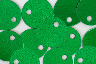 Пайетки " Zlatka" россыпью ZF- 11 8 мм 10 г №04 зеленый